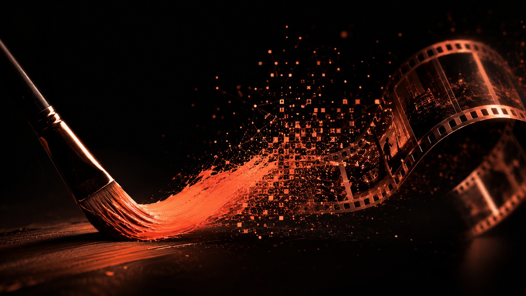 AI and traditional craft merging in creative media production